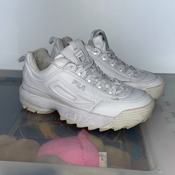 FILA Disruptor II All White - Picture 8 of 14
